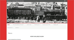 Desktop Screenshot of bcrailway.co.uk